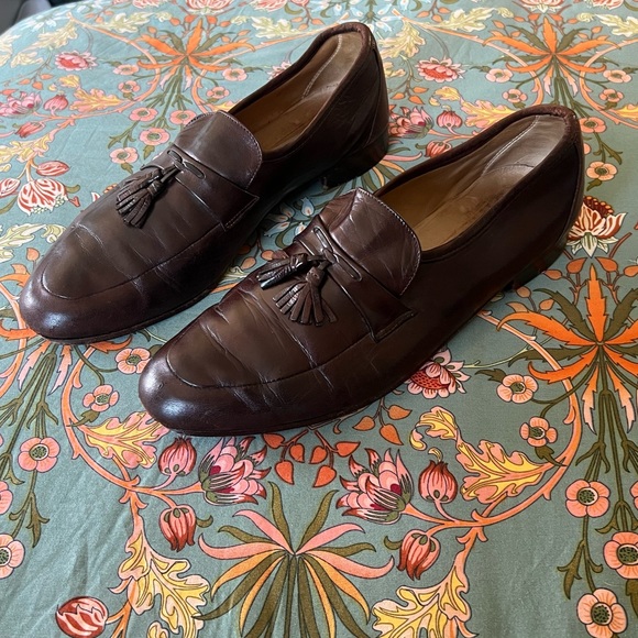 Bruno Magli Leather Loafers - Picture 8 of 9